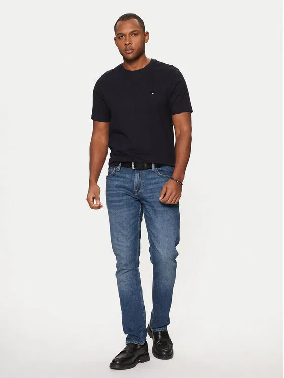 Футболка regular fit Essential Tommy Hilfiger, темно-синий — фото 2
