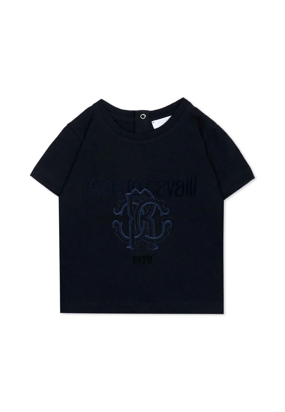 Футболка - футболка с принтом Roberto Cavalli Junior, Blue