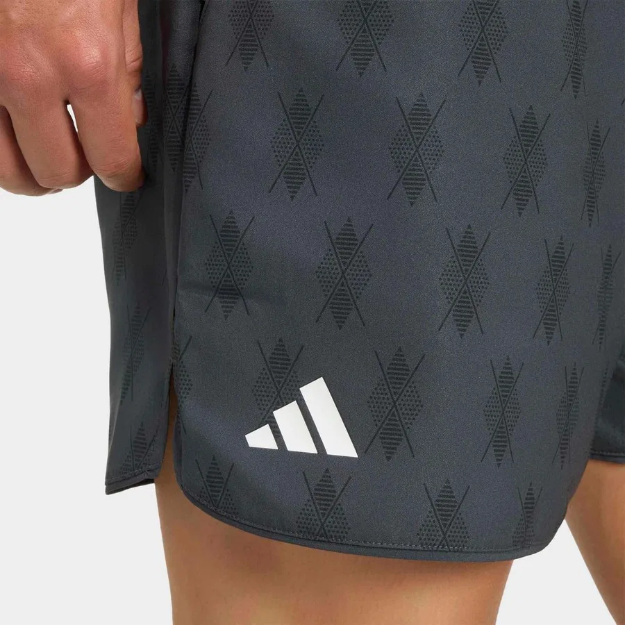 Шорты спортивные с принтом Climacool adidas, Черный — фото 4