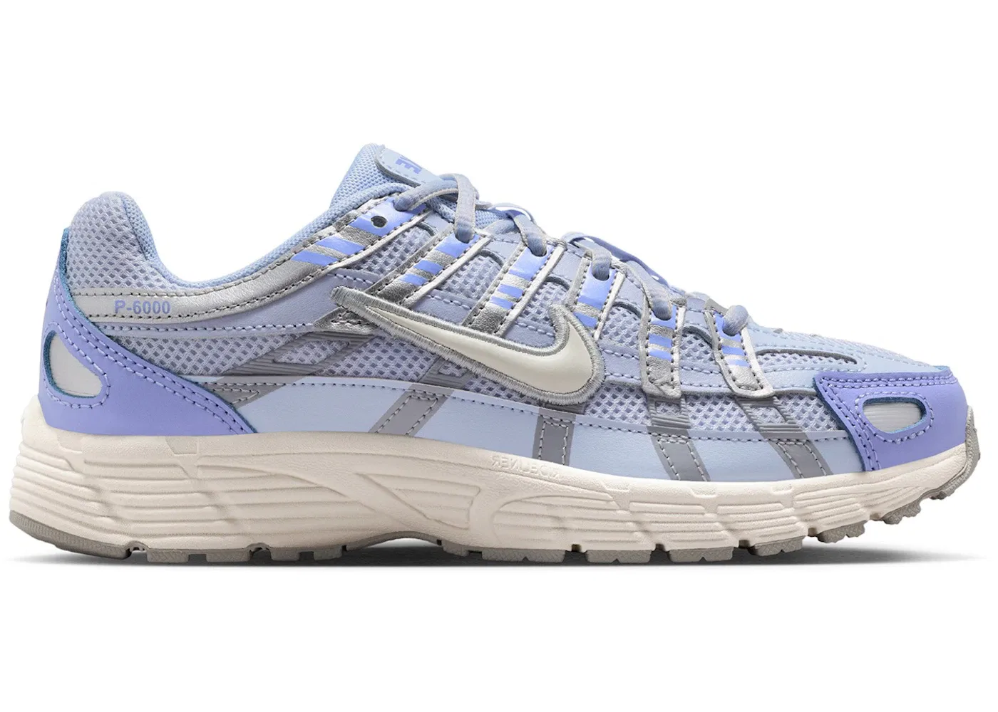 Детские кроссовки Lifestyle Nike P-6000, Ghost Light Thistle Iron Purple Sail