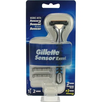 Бритвенный станок с 3 лезвиями Gillette Sensor Excel