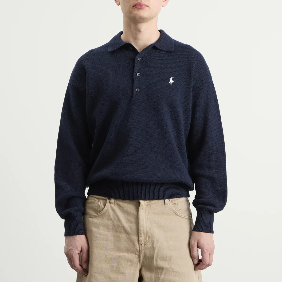 Пуловер с флагом Polo Ralph Lauren, Navy Combo — фото 2