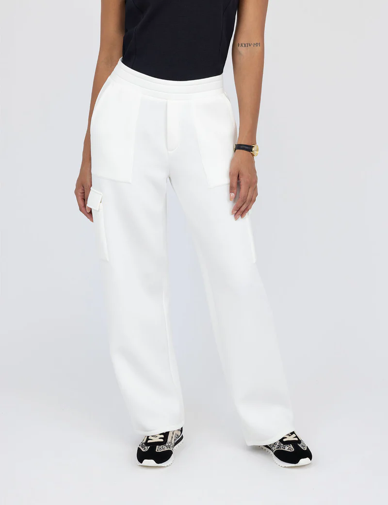 

Брюки U.S. Polo Assn White Label Straight Cargo Scuba, белый