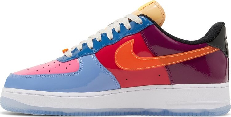 Кроссовки Nike Undefeated x Air Force 1 Low 'Total Orange', многоцветный — фото 4