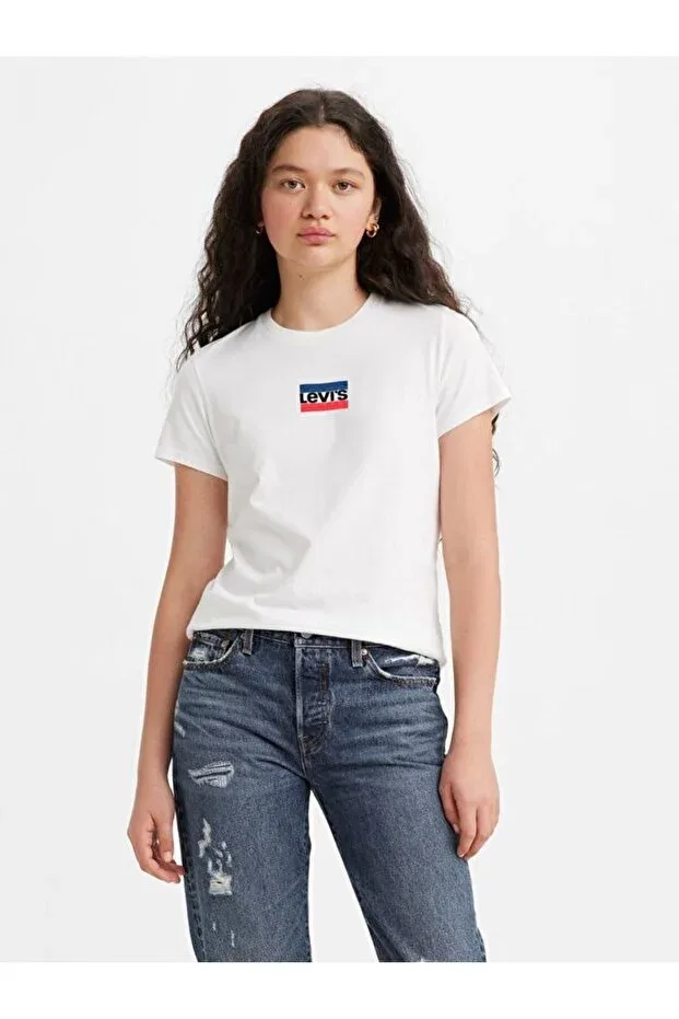 Женская футболка с коротким рукавом Levi'S, White