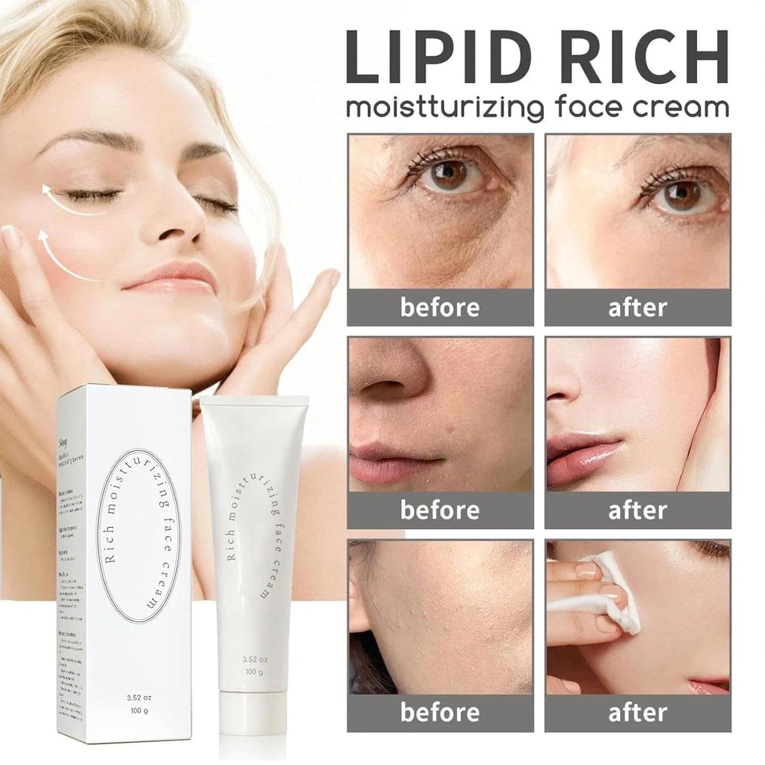Увлажняющий крем для лица Instant Angel Moisturizer, 100г, 1pcs Generisch — фото 4