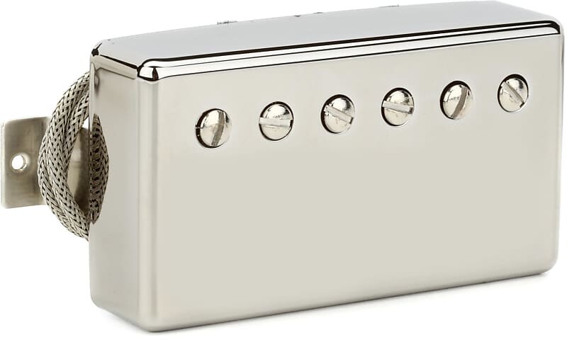 

Gibson Accessories Т-образный звукосниматель для электрогитары, гриф, хамбакер - никель PUTTRDBNC2