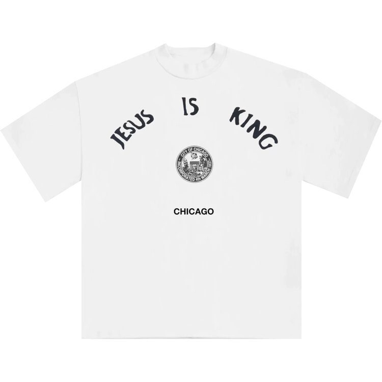 

Футболка Kanye West Chicago Seal T-Shirt 'White', белый