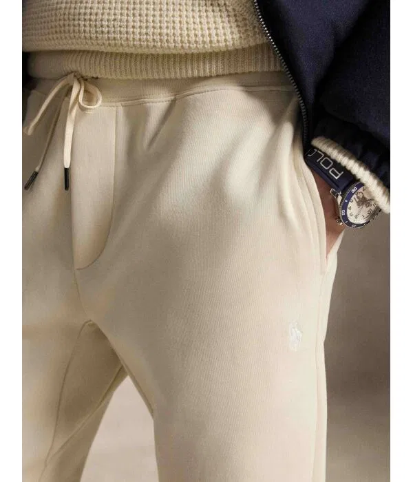 Мужские спортивные брюки slim fit Polo Ralph Lauren, Crema — фото 4