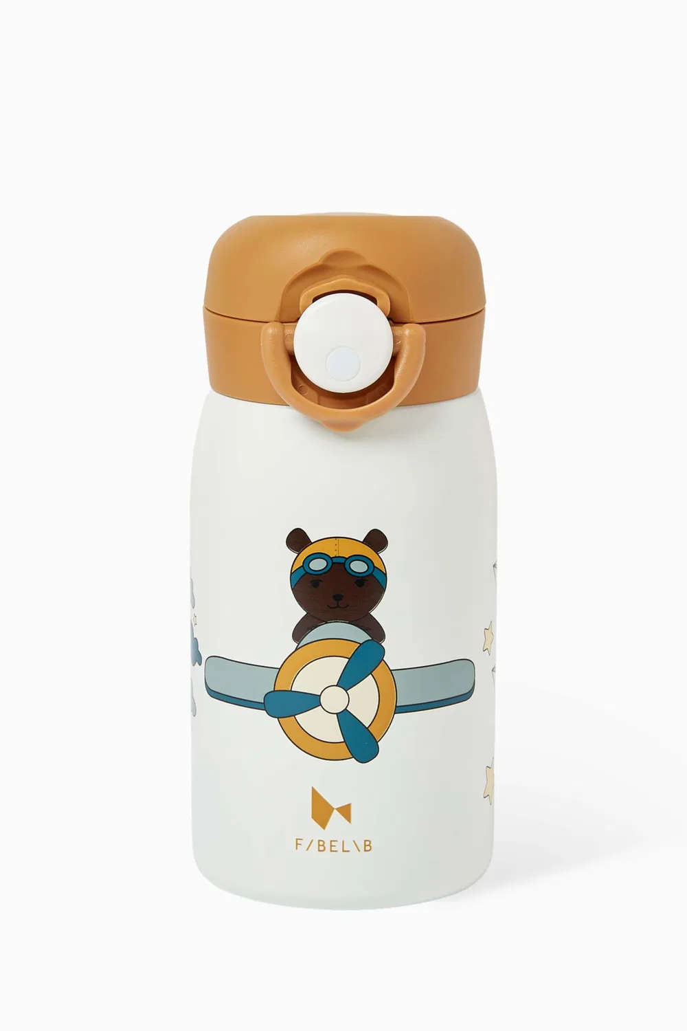 Бутылка для воды с принтом Little Flyers Bear Fabelab
