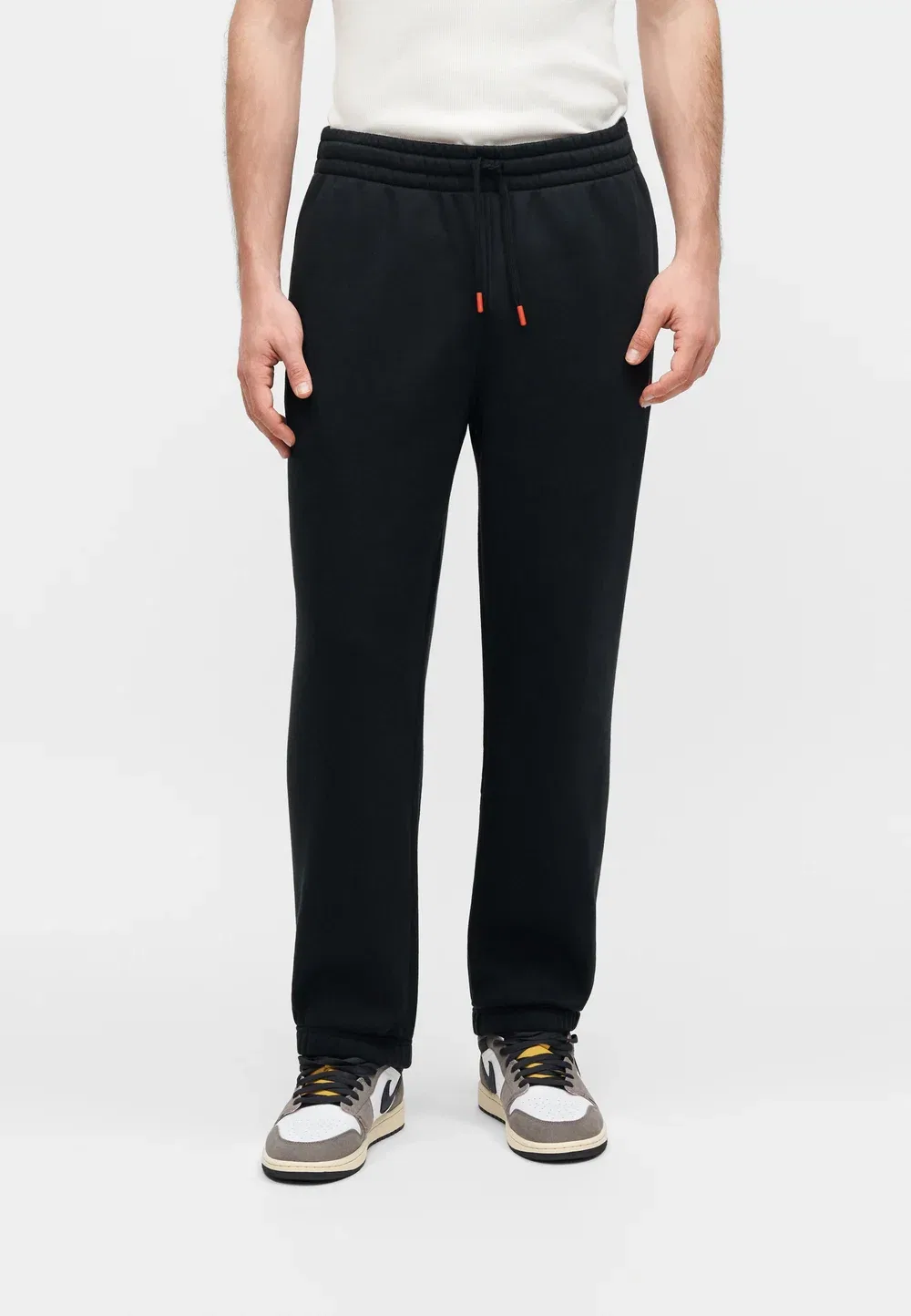 Брюки с манжетами - спортивные штаны Jordan, Black/University Red