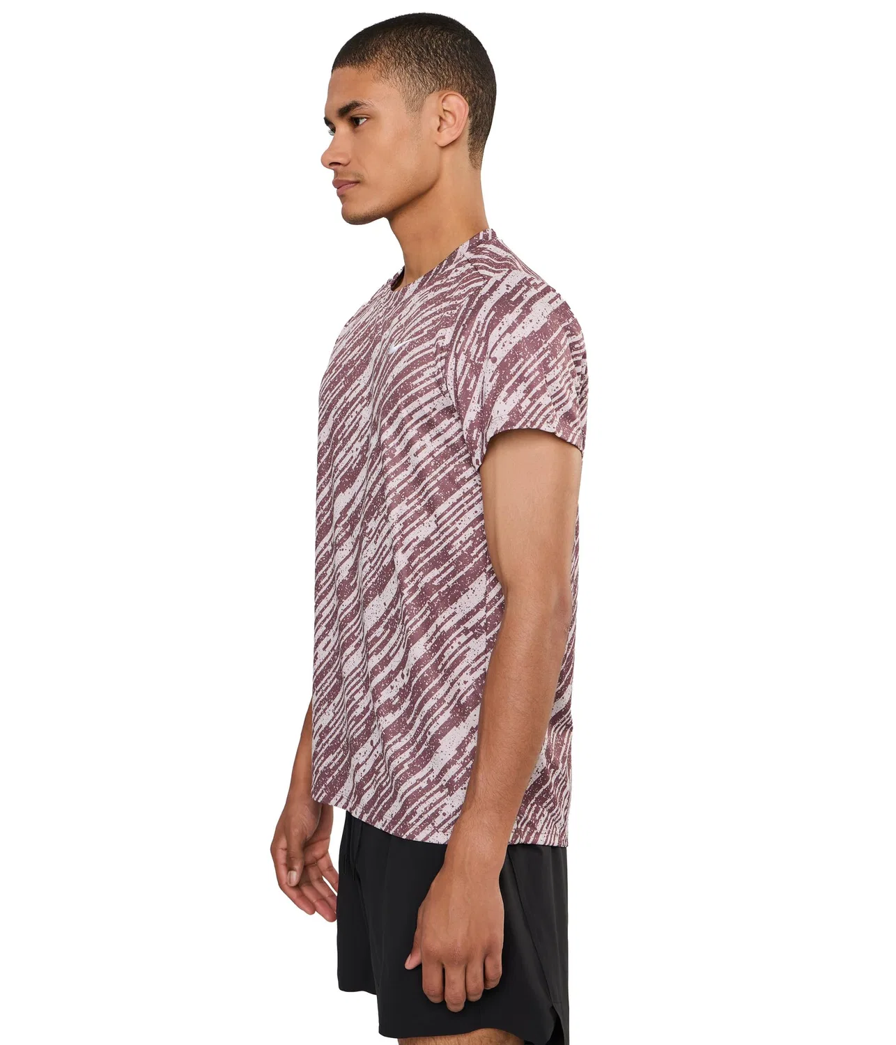 Футболка Court Dri-fit Victory с принтом Nike, Platinum Violet/White — фото 3
