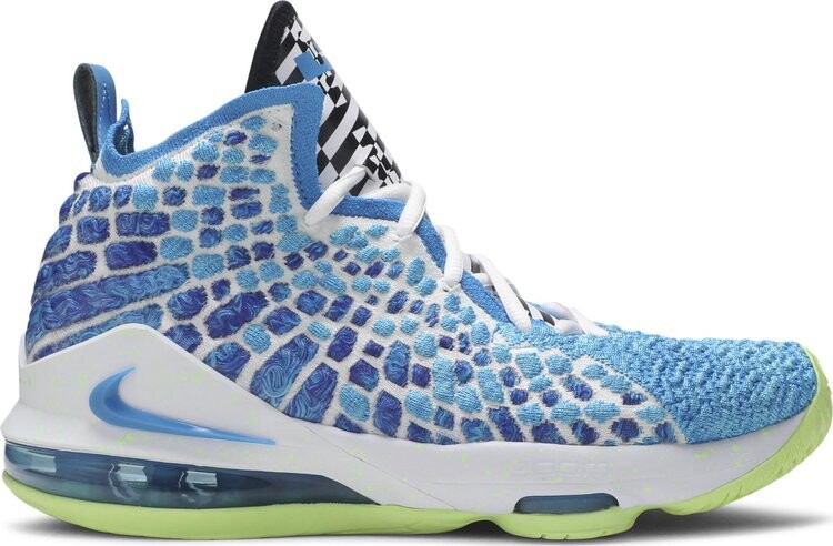 

Кроссовки Nike LeBron 17 GS 'Sprite', синий