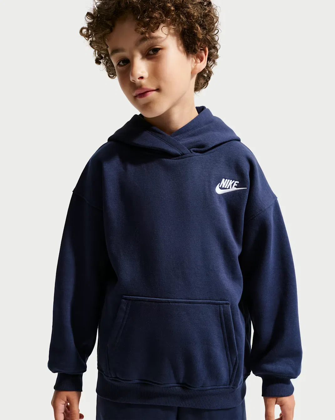 Большой детский комплект из 2 предметов Nike Club Fleece, Midnight Navy — фото 2