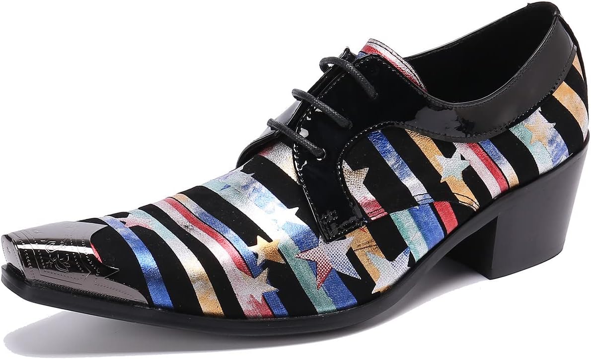 

Мужские туфли Santimon с металлическим носком, из натуральной кожи, с шнуровкой, комфортные повседневные оксфорды, синий