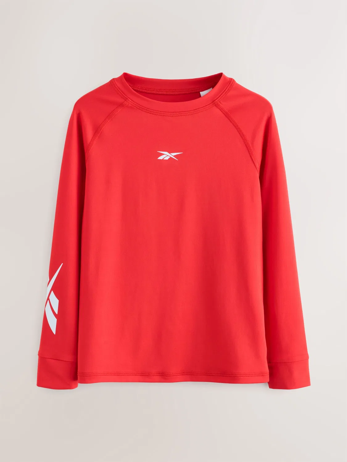 Футболка длинным рукавом Reebok, красная