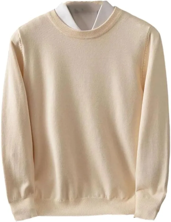 

Мужской вязаный пуловер с V-образным вырезом, мягкая шерсть, легкий