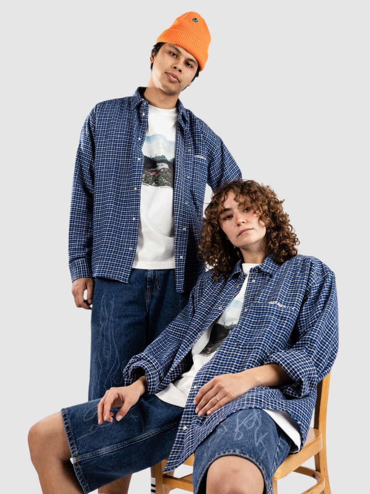 

Рубашка Beyond Medals Checkered Hemd, blue