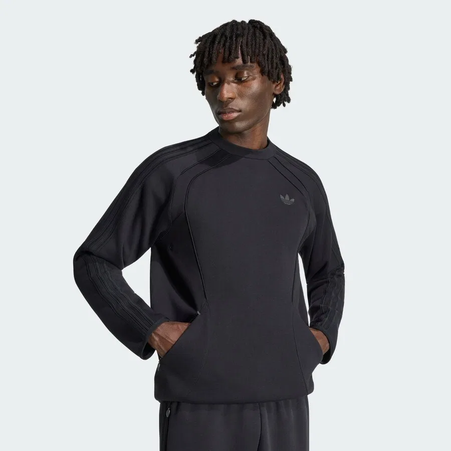 Черный свитшот ADIDAS ORIGINALS Teamgeist 26 — фото 4