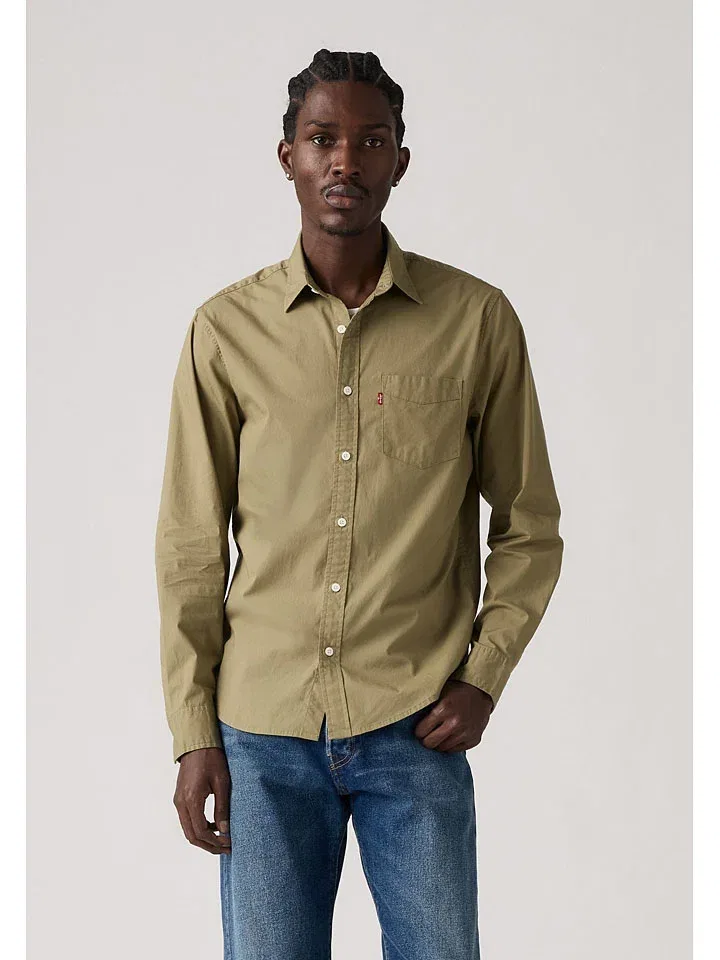 Рубашка Regular Fit, хаки Levi'S