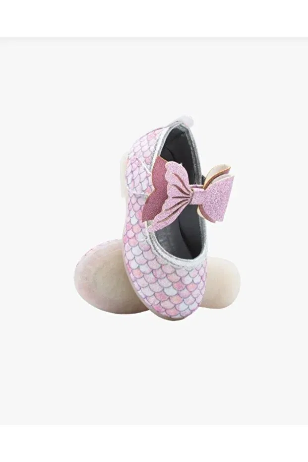 Детские балетки для девочек с ортопедической подошвой Ege Kids, Pink