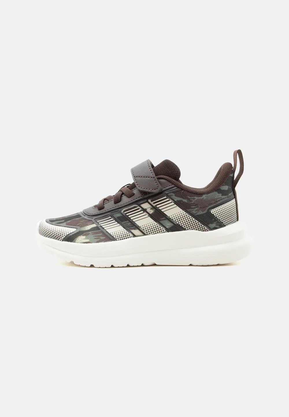 Tensaur run 4.0 унисекс - кроссовки для бега по улицам Adidas Performance, Dark Brown/Alumina/Off White