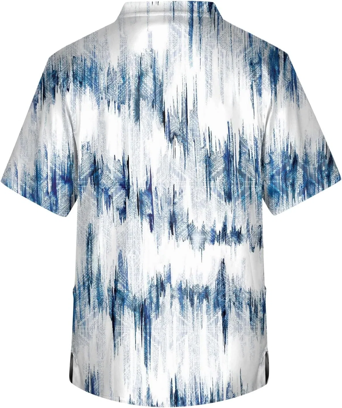 Мужская футболка с V-образным вырезом и карманом, Summer Lightweight, Blue — фото 2