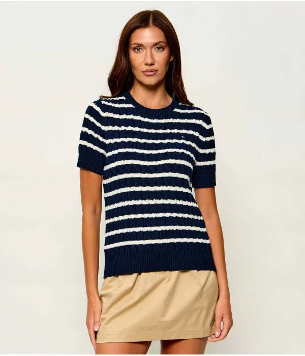 Женский свитер Slim Fit Tommy Hilfiger, Blu Marino