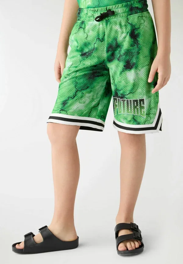 Шорты спортивные полупрозрачные tracksuit bottoms Terranova, Bianco Ottico, белый