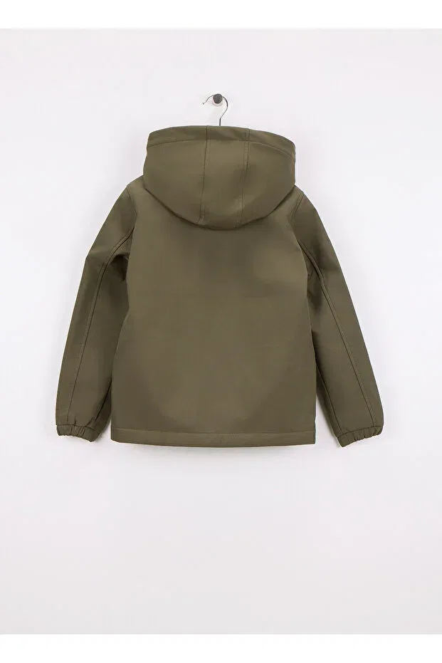 Детское пальто для мальчиков с капюшоном Jack & Jones, Green — фото 2