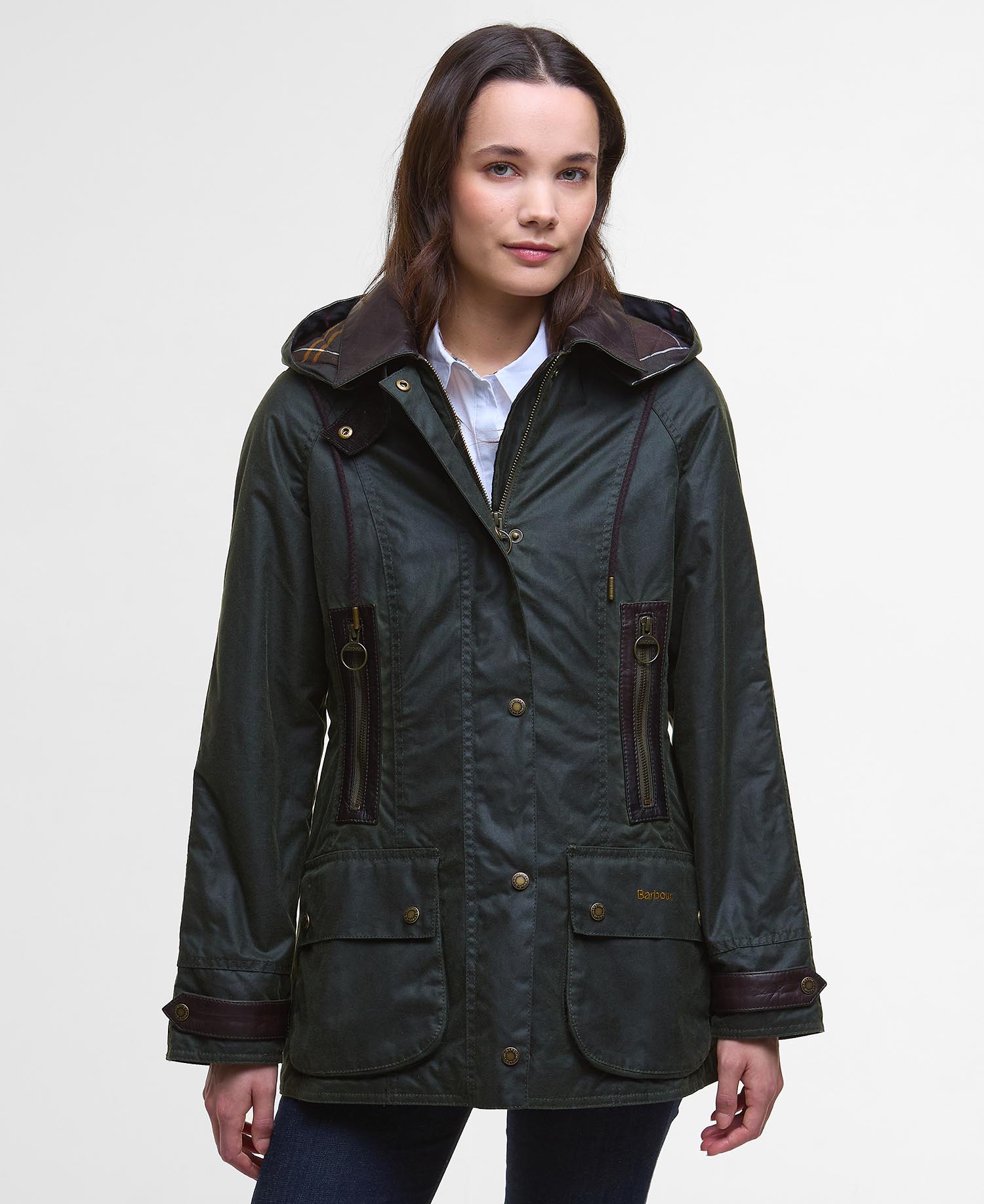 

Вощеная куртка Barbour Ivy, Fern