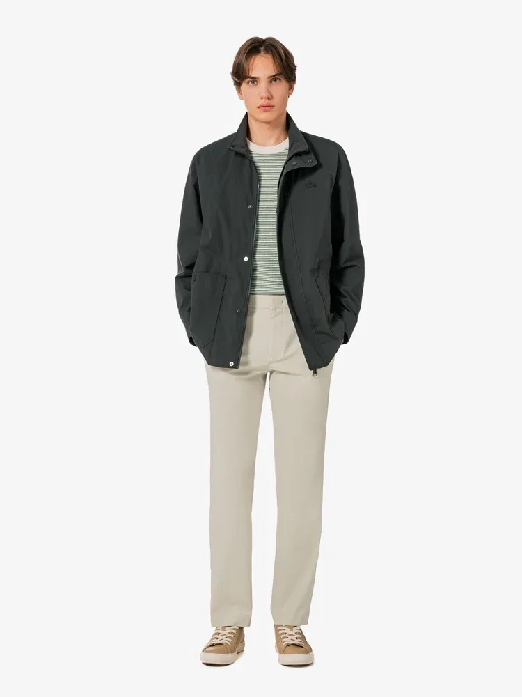 Чиносы из рипстопа с охлаждающим эффектом LACOSTE, Beige