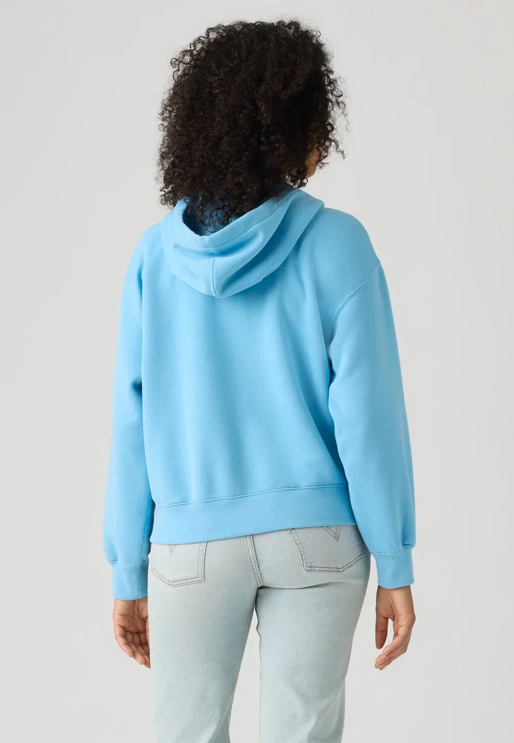 Повседневная толстовка на молнии - свитшот на молнии Levi'S, Alaskan Blue — фото 3