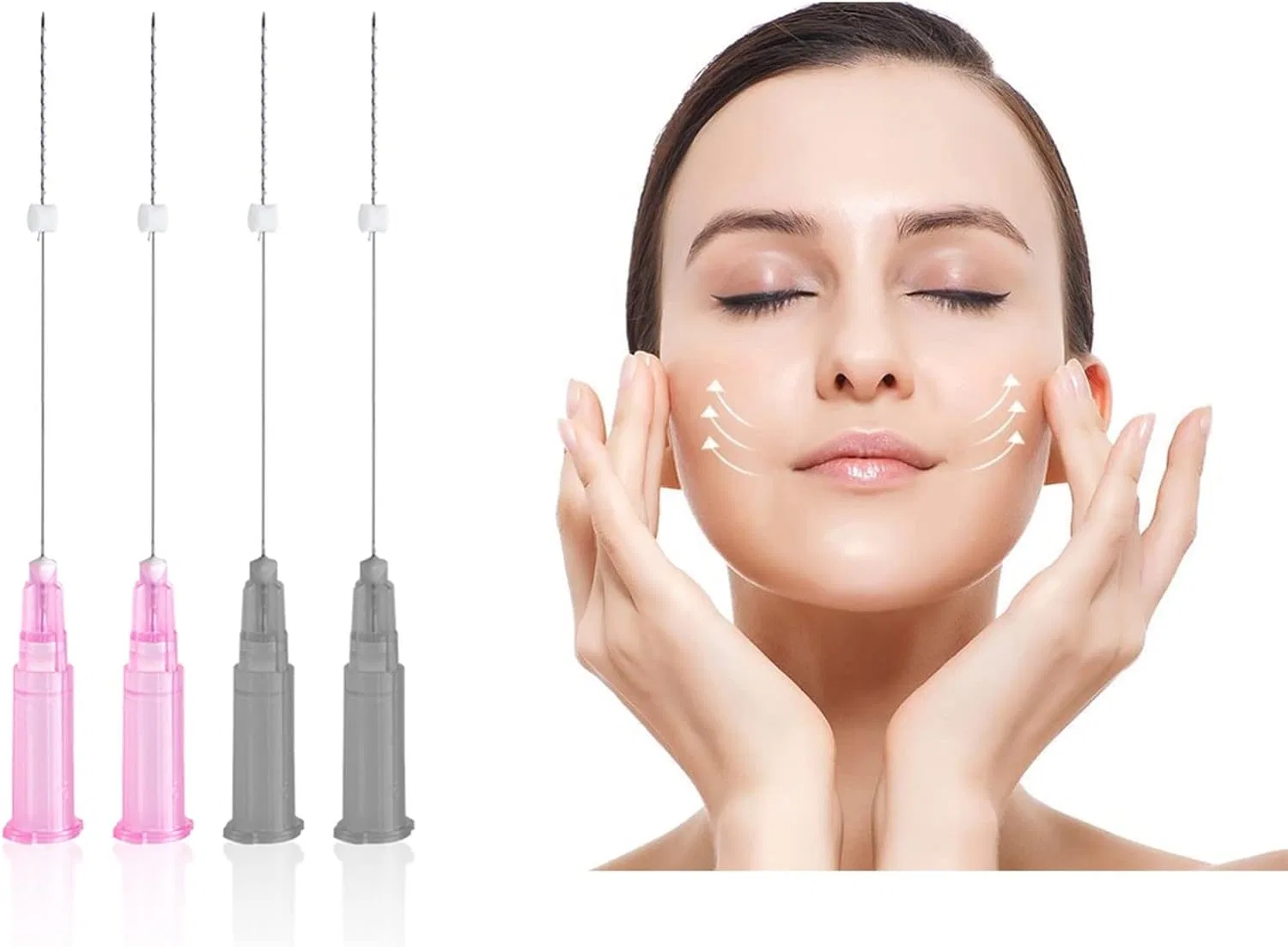 PDO Thread Lift Mono Screw DFANCE, 100 шт, 26G*60mm — фото 4