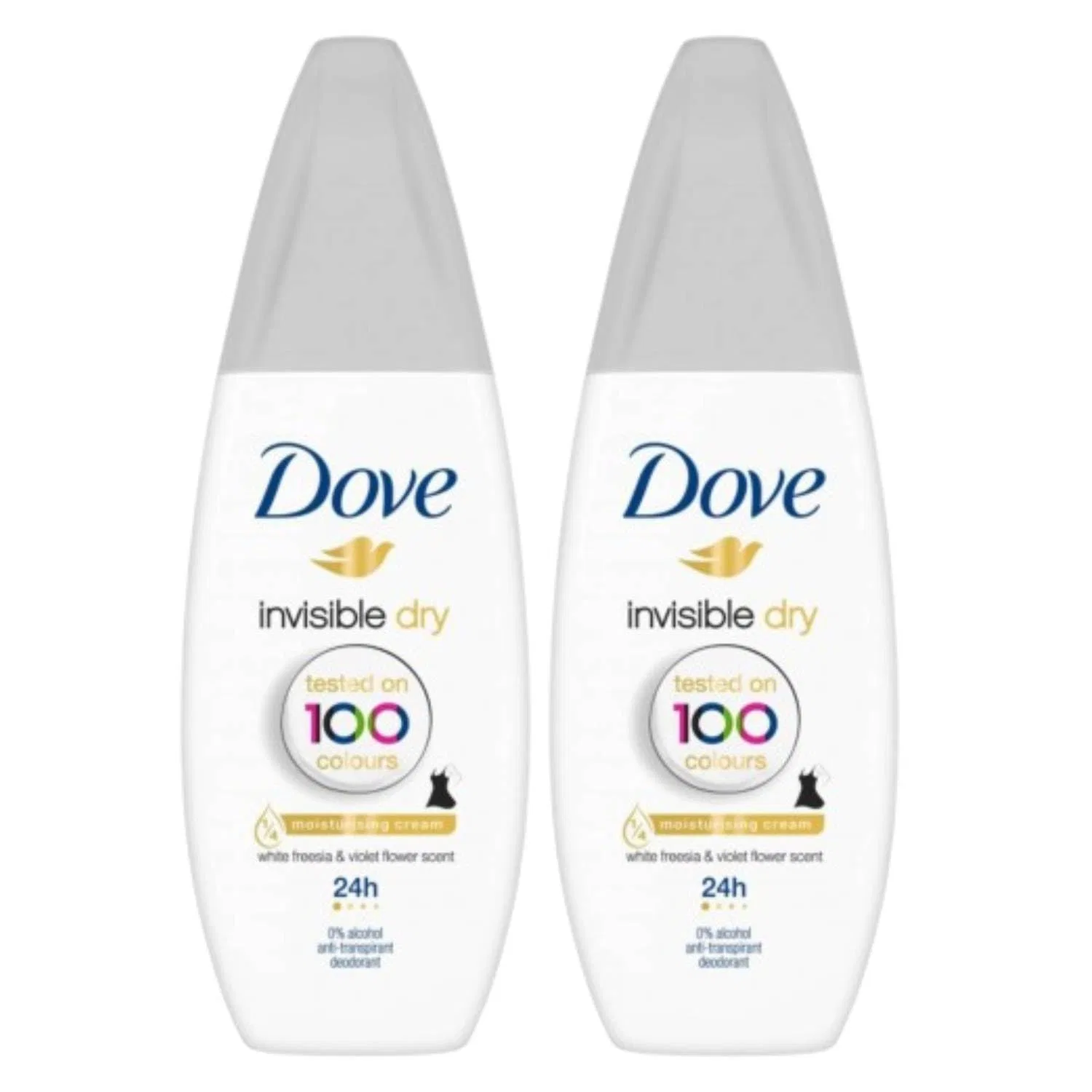Дезодорант-антиперспирант невидимый Dove Invisible Dry, 75 мл