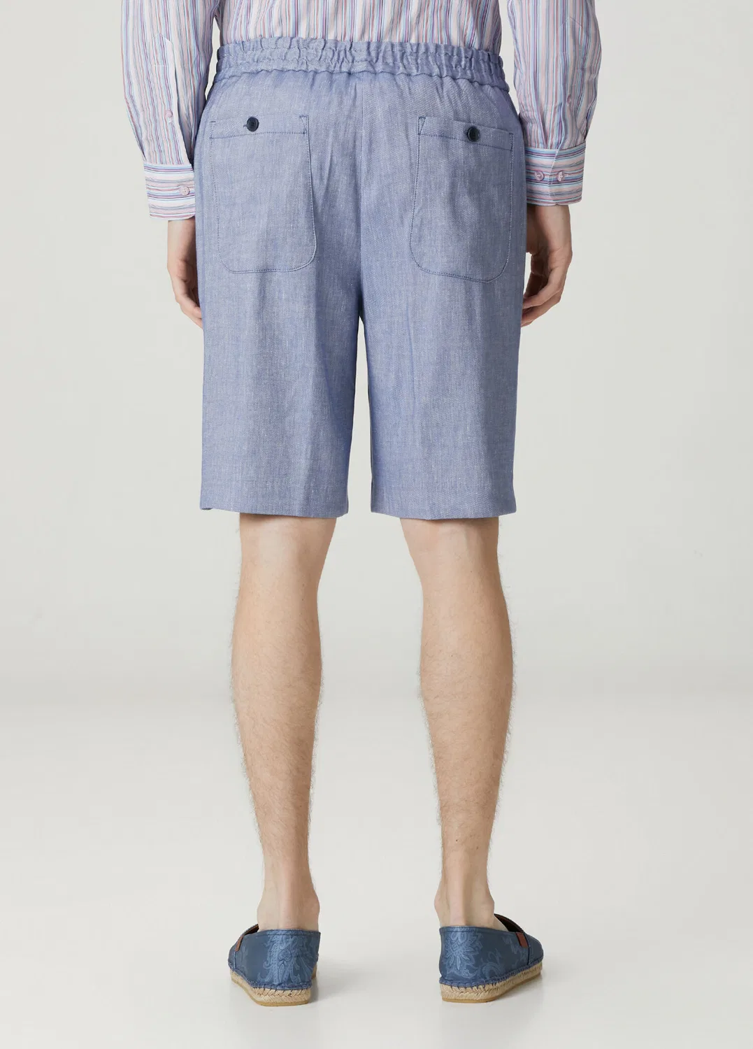 Шорты Bermuda Etro, light blue — фото 3