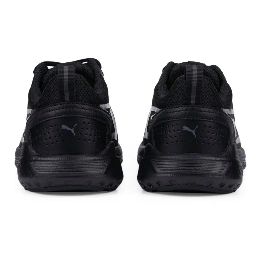 Детские кроссовки с шнуровкой All-Day Active Jr Puma, Черный — фото 3