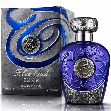 Парфюмерная вода Lattafa Blue Oud Elixir, 100 мл