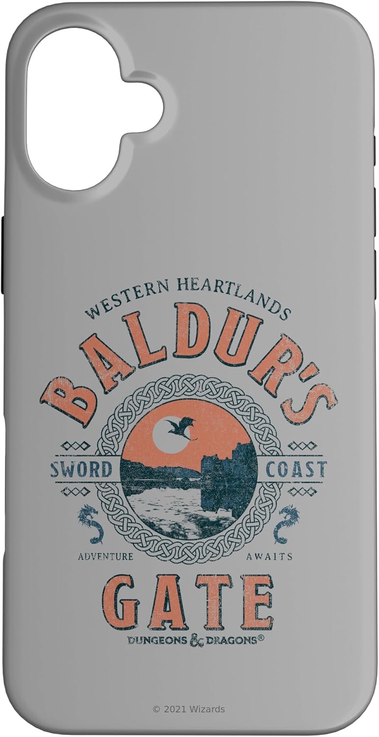 

Чехол для iPhone 16 Plus Dungeons & Dragons Adventure Baldur's Gate