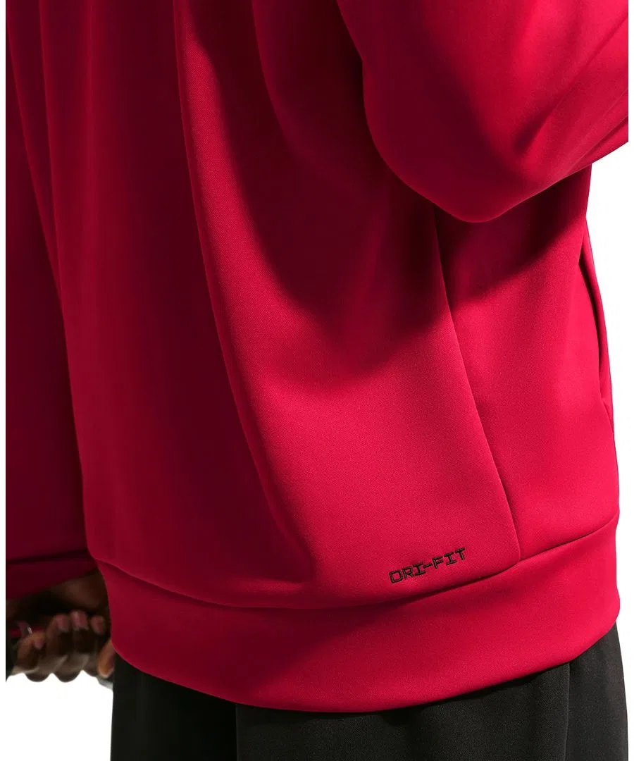 Худи Dri-FIT Classic-Fit Nike, Tough Red/Black — фото 4