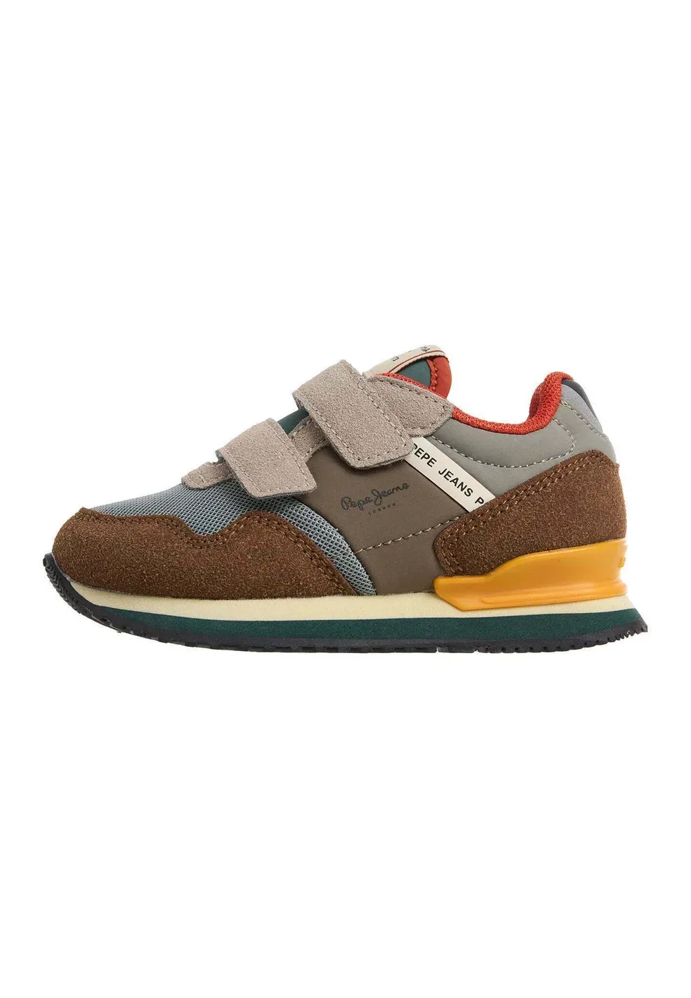 Кроссовки London Essence BK - детская обувь Pepe Jeans, Tan Brown