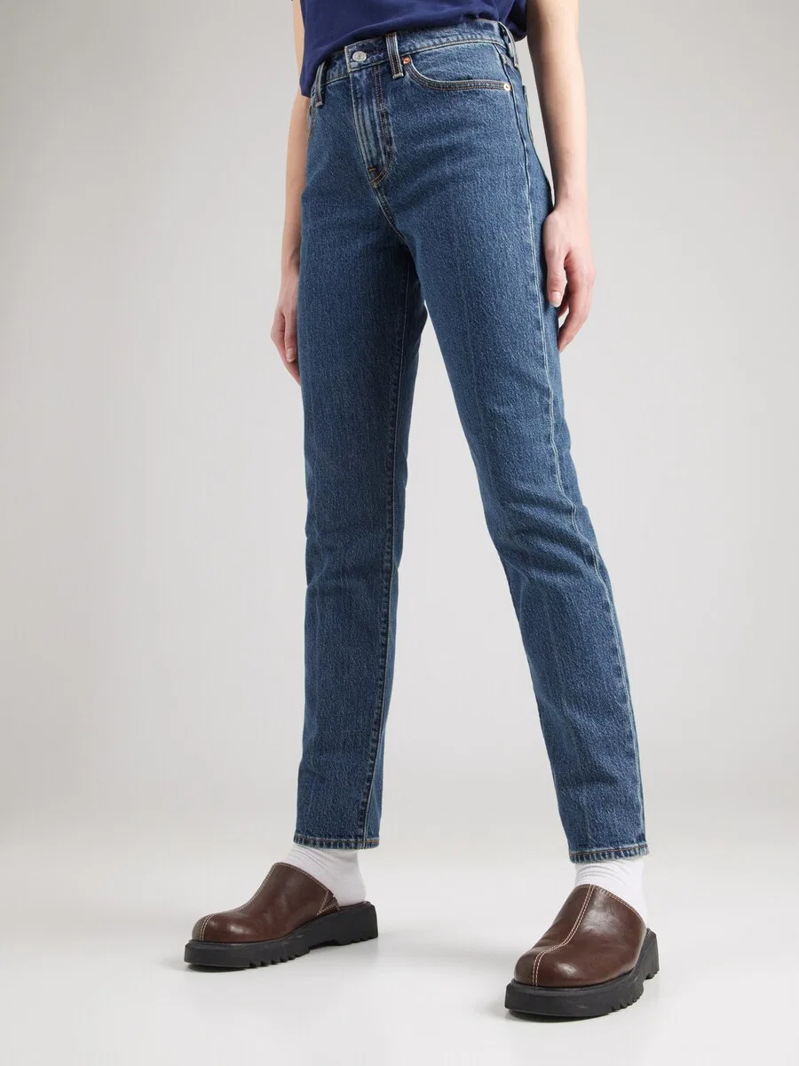 Джинсы LEVI'S Slim fit 'WEDGIE SLIM' синего цвета — фото 3