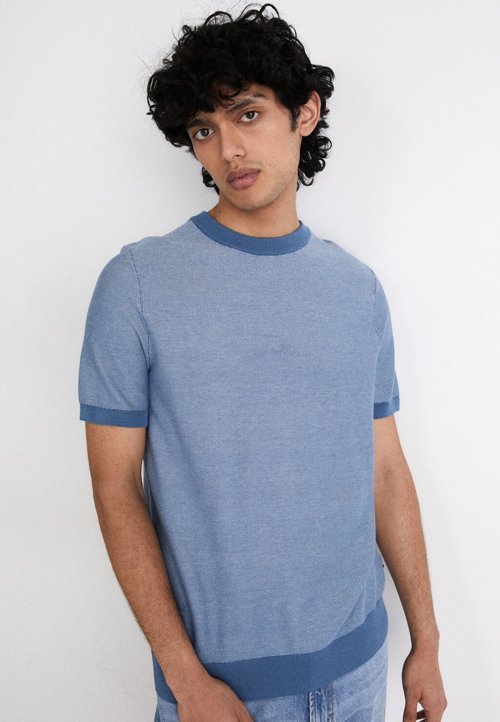 

Футболка базовая TANTINO BOSS, цвет light pastel blue