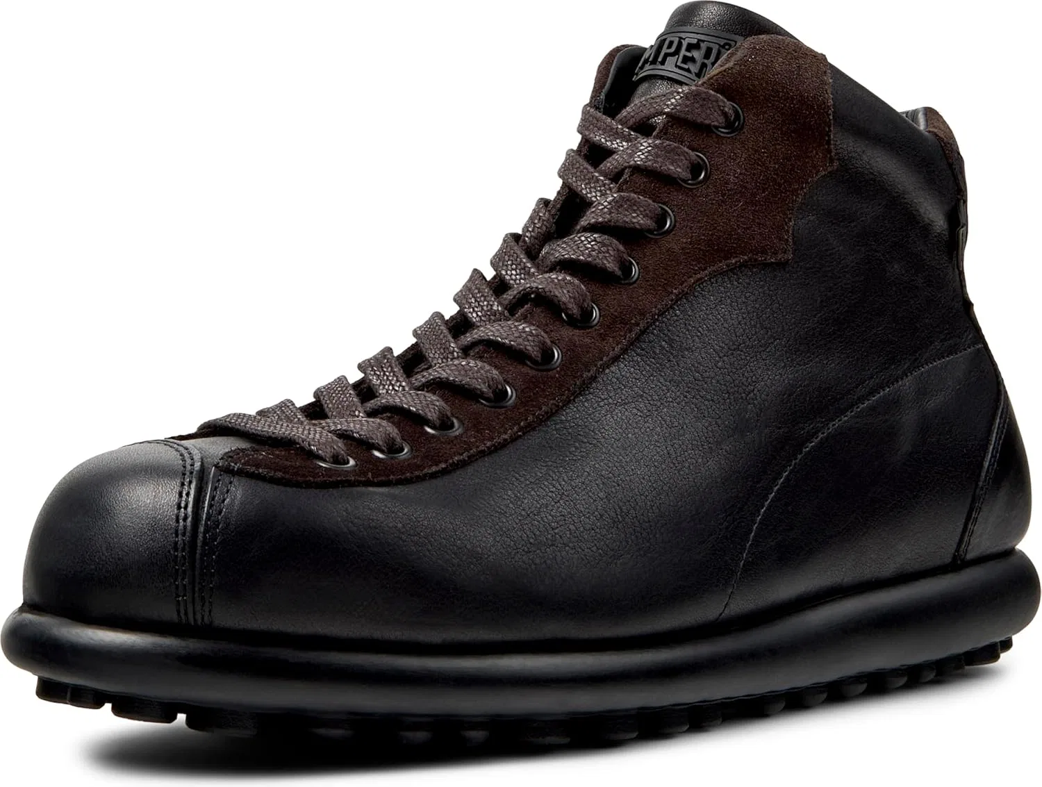 Кроссовки CAMPER, Pelotas Ariel 33766-068 мужские, гладкая кожа, размер EU 39, серый (Soweto Bosf, Grunge Neg/Ariel Neg)