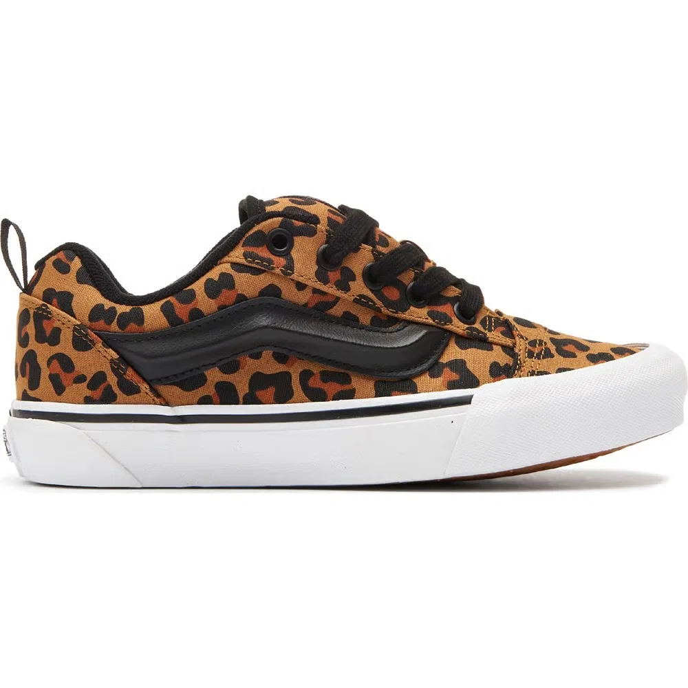 Детские скейтбордистские кроссовки Vans, Leopard Print — фото 2