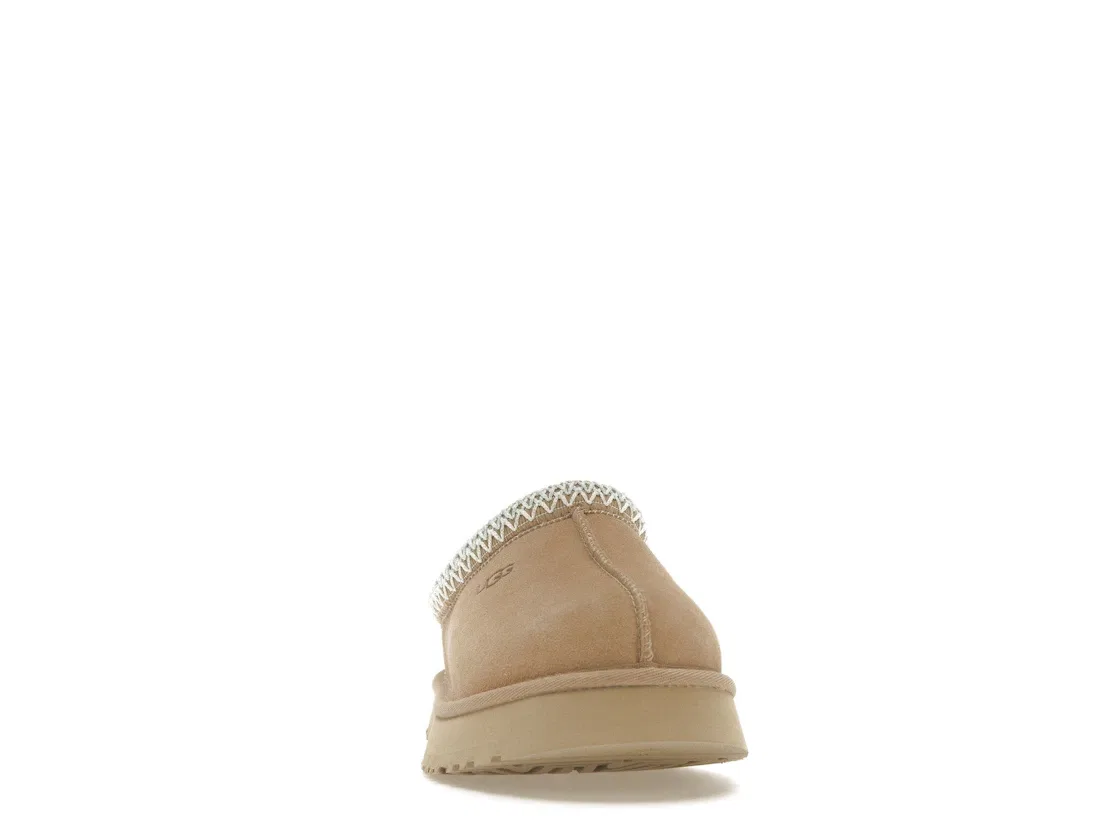 Детские тапки-слайды с утолщенной подошвой UGG Tazz Slipper, Sand — фото 2
