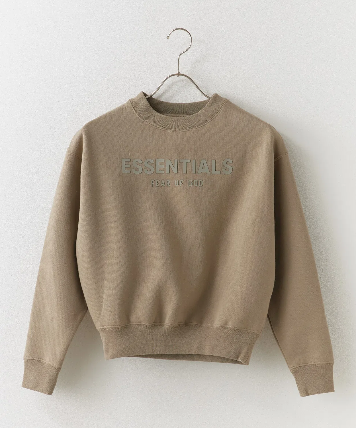 Детский свитшот с принтом FOG ESSENTIALS, Мoss Green