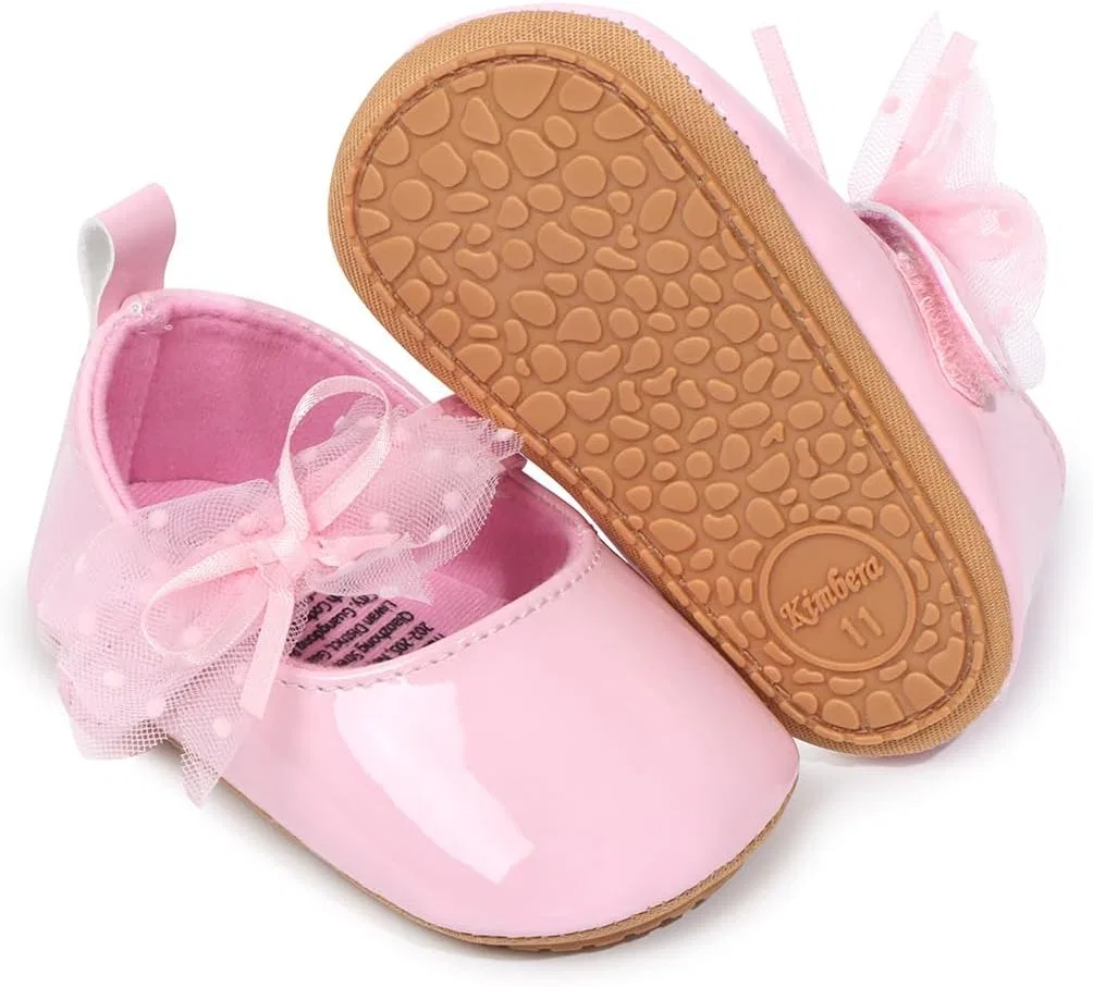 Детские туфли Мэри Джейн для девочек Purepips, Pink — фото 2