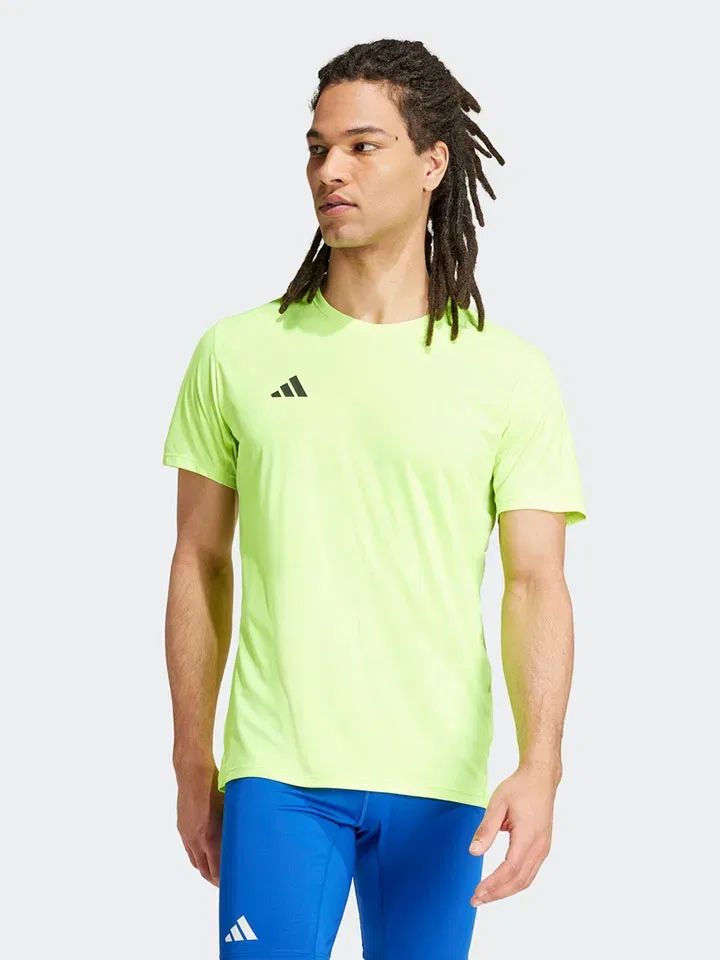 Функциональная футболка с принтом Adidas, зеленый