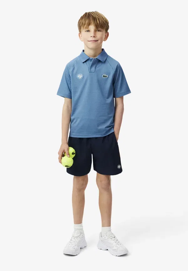 Детская рубашка поло Lacoste, небесно-голубой